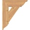 Ekena Millwork Traditional Traditional Smooth Bracket w/ Offset Brace, Western Red Cedar, 7 1/2"W x 22"D x 26"H BKT0806X22X26TRA01SWR - alternate 3